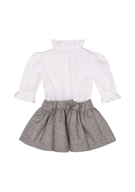 Abito con logo BALMAIN KIDS | BZA000 I0341806OR